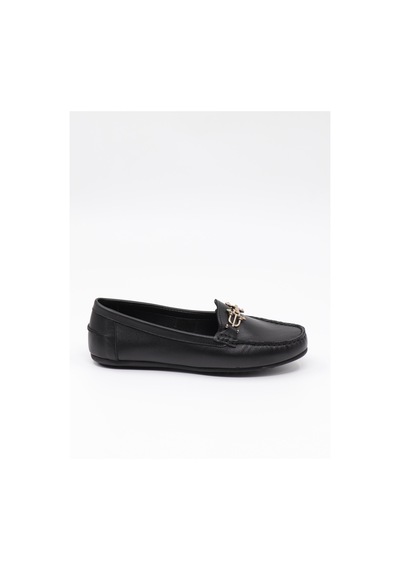 Nesilshoes Eliz 25700 Siyah Hakiki Soft Deri Günlük Kadın Ayakkabı