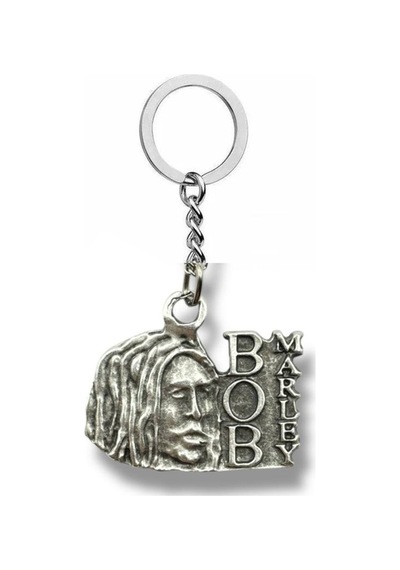 Bob Marley Figürlü Unisex Anahtarlık Reggae Ruhlu Tasarım