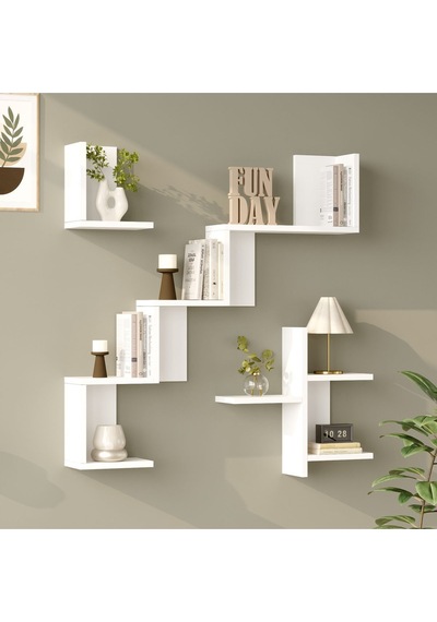 Wall 27 Duvar Rafı Beyaz Wal27-w Beyaz