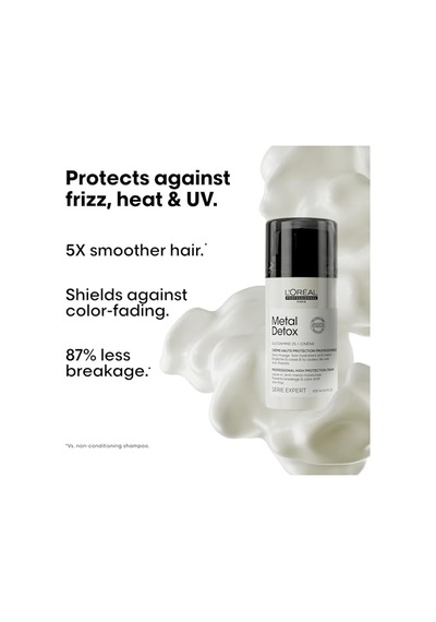 L'oréal Professionnel Serie Expert Metal Detox Yüksek Korumalı Saç Bakım Kremi 100 Ml - Isı Ve Elektriklenme Karş