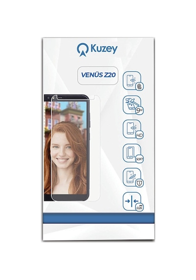 Vestel Uyumlu Venüs Z20 Temperli Ekran Koruyucu Kırılmaz Cam (538179934)