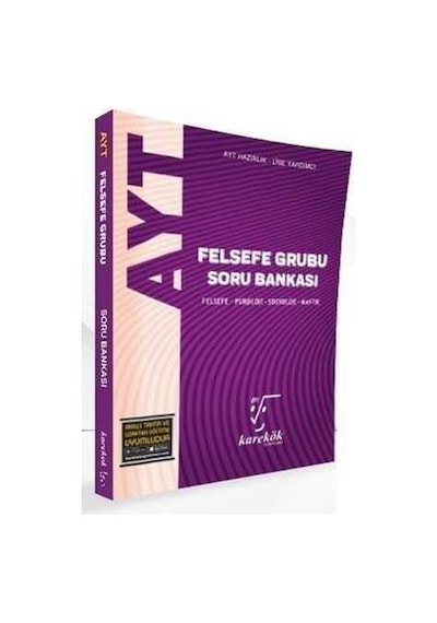 AYT Felsefe Grubu Soru Bankası- Karekök Eğitim Yayın