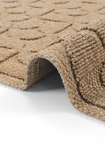 Cool Halı Mirage Kahverengi Kilim Dokuma Modern Kaymaz Tabanlı Yıkanabilir Salon Mutfak Oda Kilimi