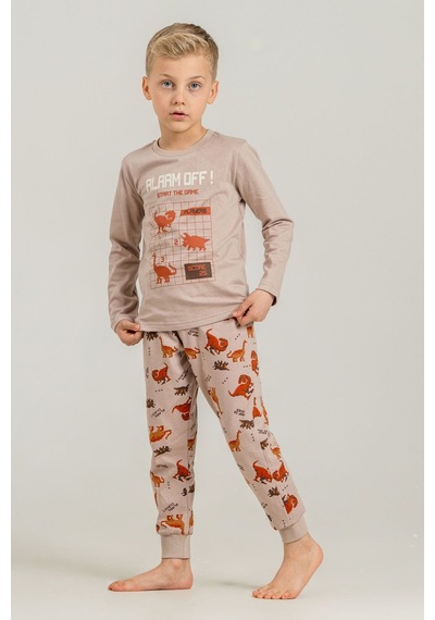 Rolypoly Erkek Çocuk Start The Game Sarı Uzun Kol Pijama Takım Rp3860-c-v2 Rp3860-c-v2