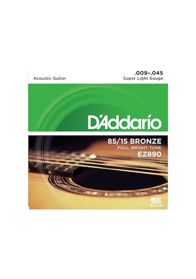 D'addario Ez890 Takım Tel Akustik Gitar Teli 009-045
