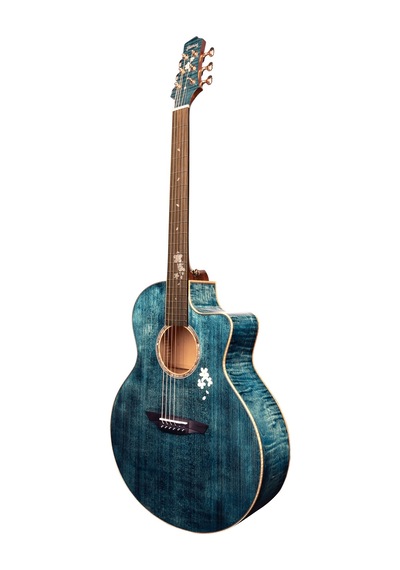 Trumon Sakura 520tfbu-m1 Elektro Akustik Gitar