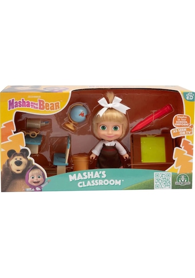 Mha07000 Maşa Ve Koca 12cm Masha Ve Okul Oyun Seti Standart