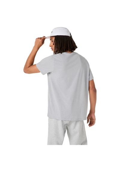Asics Asıcs Spıral Embroıdery Tee Erkek Clay Grey/jasper Green Kısa Kollu Tshirt 2031f458-020