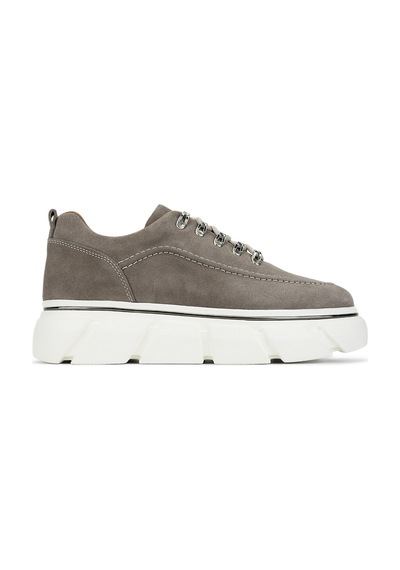 Tamer Tanca Erkek Hakiki Deri Vizon Süet Sneakers & Spor Ayakkabı 381 23170 Erk Ayk Y26 Vızon Suet