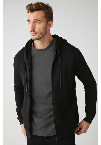 Grimelange Insıder Comfort Siyah Sweatshirt