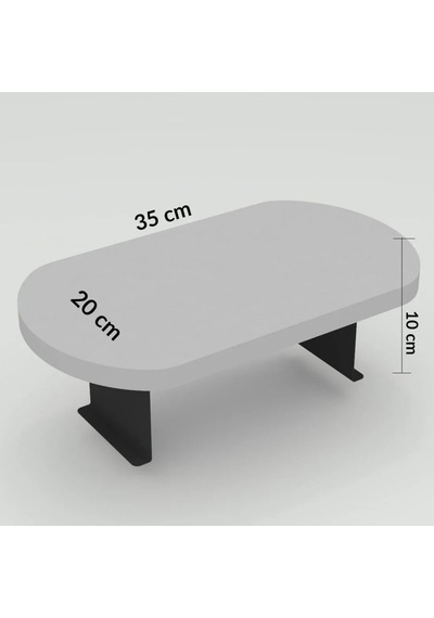 Reyo Falez Dekoratif Yan Sehpa Oval Efes
