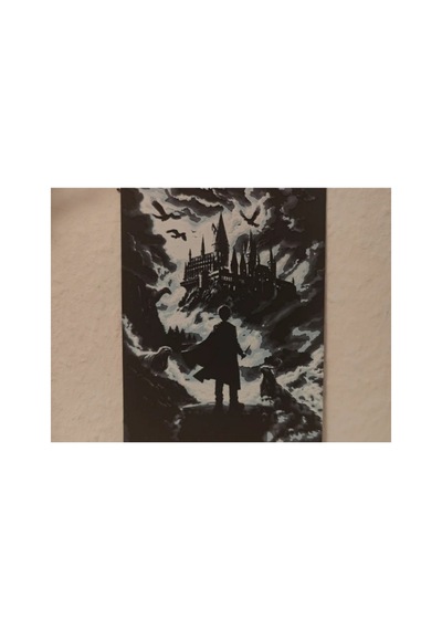Harry Potter Dekoratif Tablo 20x13 Cm