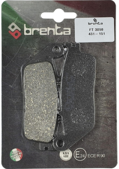 Brenta 431-151 2010-2017 Honda Cbr 250 R Uyumlu Ön Fren Balatası Organik Balata