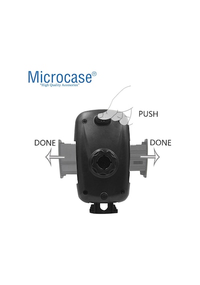 Microcase Cd Player Slot Girişli Araç Içi Telefon Tutucu - Al2879