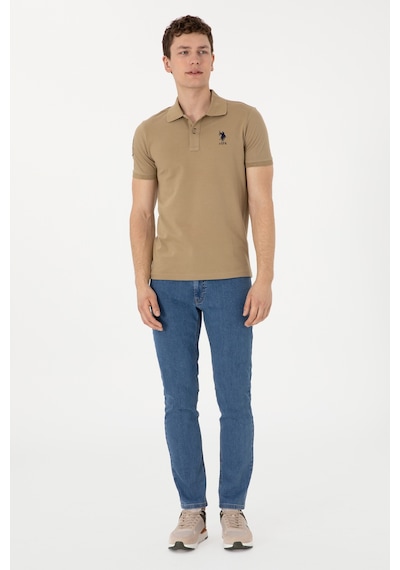 U.S. Polo Assn. Erkek Mavi Straight Fit Jean Pantolon 50308021-DN0022 U.S. Polo Assn. Erkek Mavi Straight Fit Jean Pantolon 50308021-DN0022