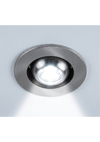6 Adet Noas Yl94 0101 Satin Kasa 1w Led Spot 6500k Beyaz Işık