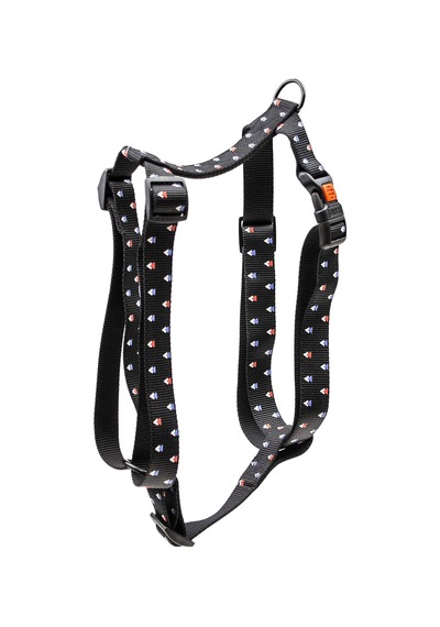 Art Sp. Plus Ayarlamalı Göğüs Tasma 25-40 Cm X 10mm, Siyah