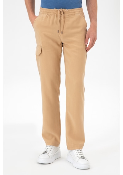 U.s. Polo Assn. Erkek Camel Pantolon Kanvas-chino 50300441-vr015 Camel