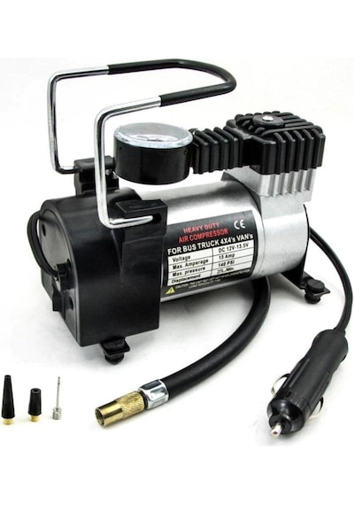 Niken Metal Lastik Hava Kompresörü 12v 150 Psı