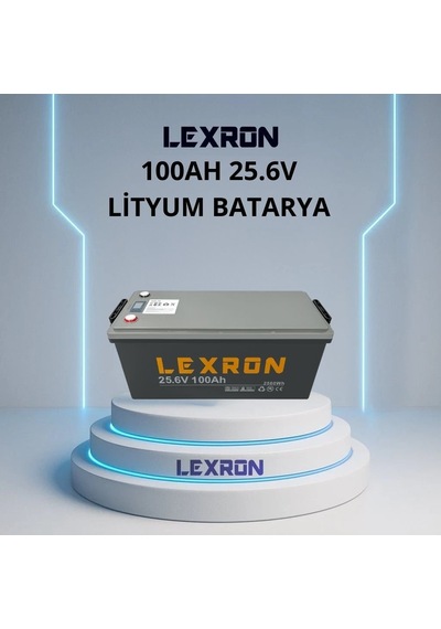 100ah 25.6v Lityum Batarya