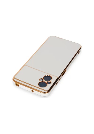 Newface Xiaomi Poco M5 Kılıf Volet Silikon - Beyaz