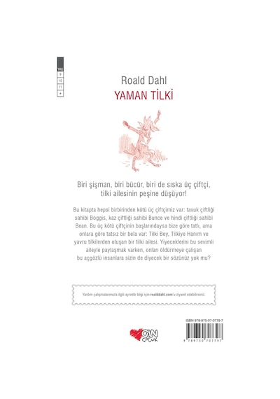 Yaman Tilki - Roald Dahl - Can Çocuk Yayınları