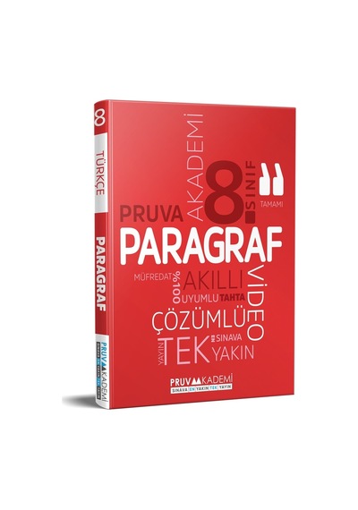 8. Sınıf Paragraf Soru Bankası- Pruva Akademi