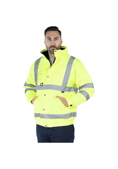 Hi-vis İş Montu Sarı