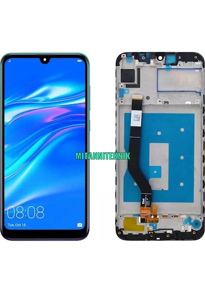 Huawei Y7 2019 Lcd Ekran Dokunmatik Full Çıtalı