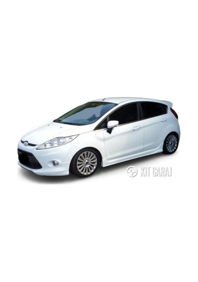Ford Fiesta 2009-2017 Custom Marşpiyel Plastik Boyasız