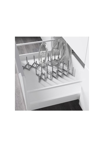 Ikea Varıera Tencere Kapaklığı, Paslanmaz Çelik, 14x10 Cm