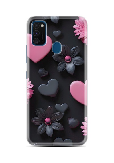 Samsung Galaxy M21 / M30s Uyumlu Kılıf Desen Baskılı Silikon Name-100.jpg Renk65 Renk65