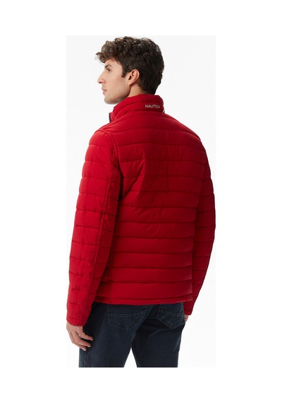 Nautica Erkek Bej Regular Fit Çift Taraflı Mont Desenli V622744 Bej