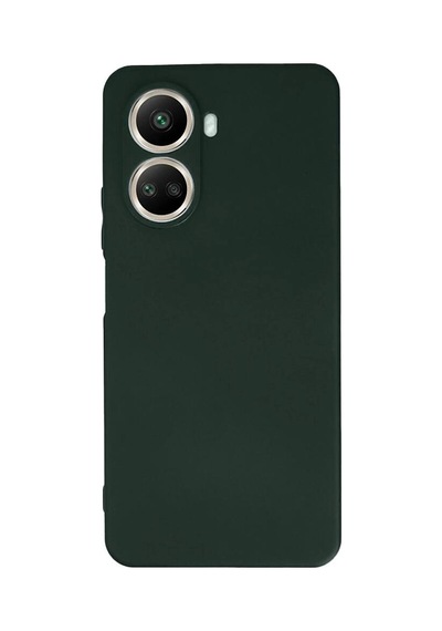 Huawei Nova 10 Se Kılıf First Silikon - Koyu Yeşil Evimdeyokyok