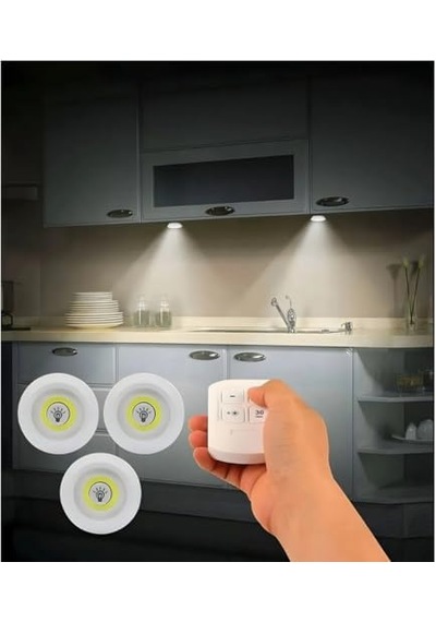 Aksu Volemi Led Işık Uzaktan Kumandalı Kontrol Set Of 3 V-3+1 .