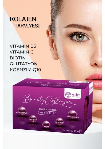 Beauty Collagen Sıvı Takviye Edici Gıda