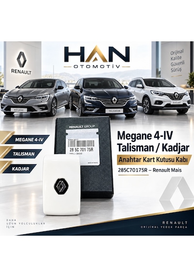 Mais Megane 4 Talisman Kadjar Anahatar Kabı 285c70175r
