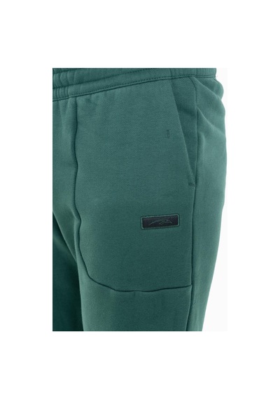 Maraton Sportswear Regular Erkek Ribana Paça Basic Yeşil Eşofman Altı 21815 Yeşil