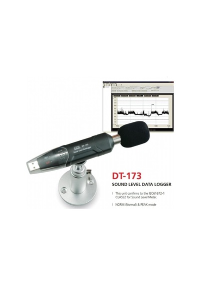 Cem Dt-173 Gürültü + Ses Seviyesi Ölçüm Cihazı