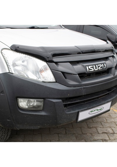 Eurocap Isuzu D-Max Ön Kaput Koruyucu Rüzgarlık 3Mm Abs 2012-19