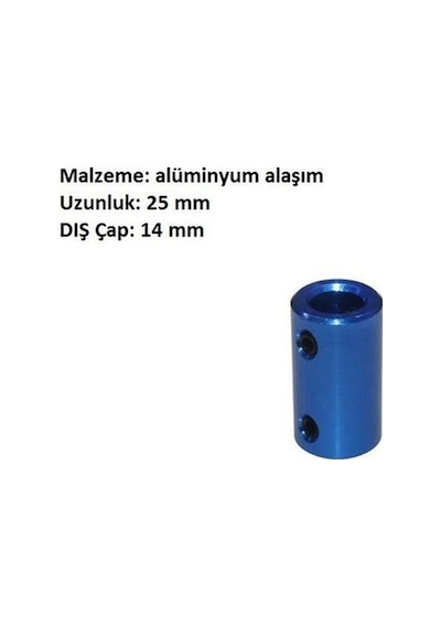 Kaplin Motor -Mil Birleştirme Aparatı 2 Adet 5X5Mm