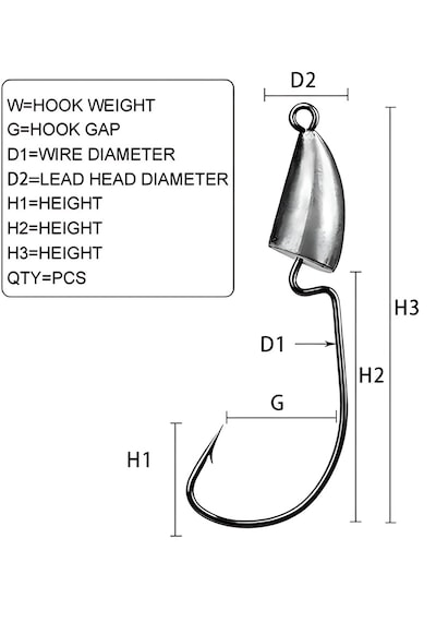 Hokkaido 10 Gram 4 Adet Jig Head