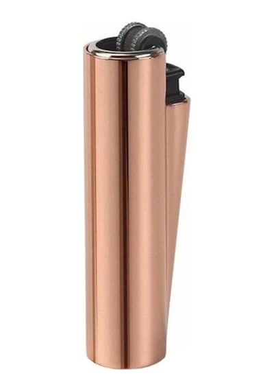 Metal Kılıflı Clipper İnce Çakmak