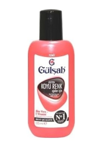 Gülşah Aseton Koyu Renk Ojeler Için Pembe 125ml