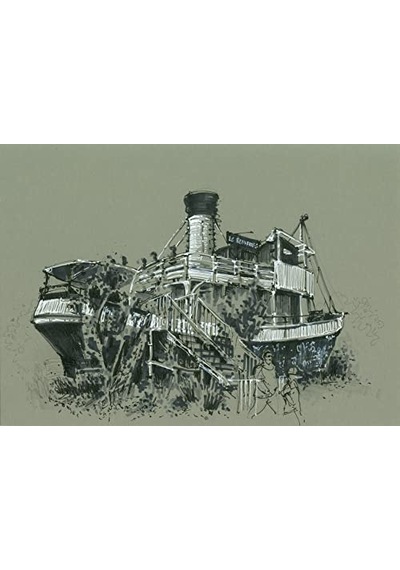 Clairefontaine 975706c - 30 Yaprak Resim Kağıdı İle Yapıştırılmış Resim Defteri Painton 29,7 X 42 Cm 250 G, Yeşil Gri