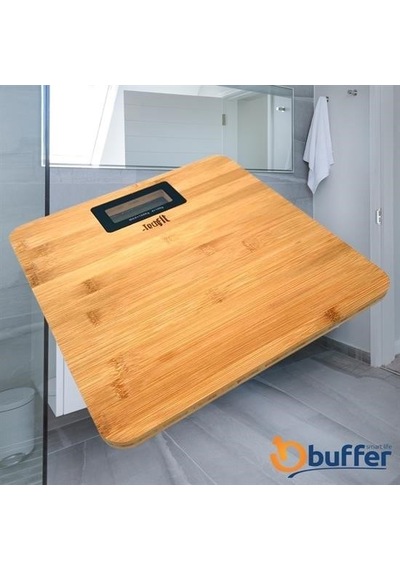 Büro Ev Ofis İçin Darbelere Dayanıklı Hassas Dijital Bambu Banyo Baskülü