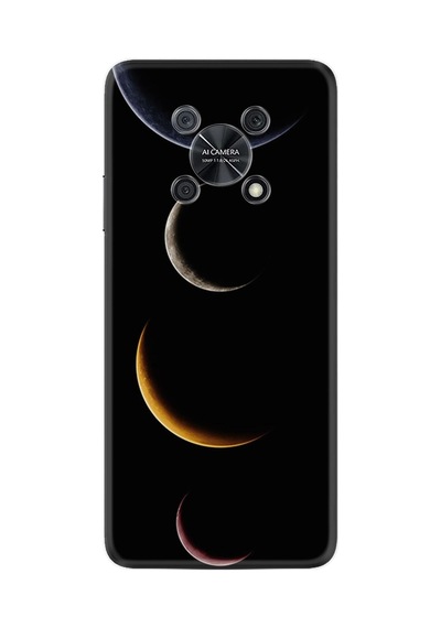 Huawei Nova Y90 Kılıf Resimli Desenli Silikon Platinium Series Gezegenler 1901