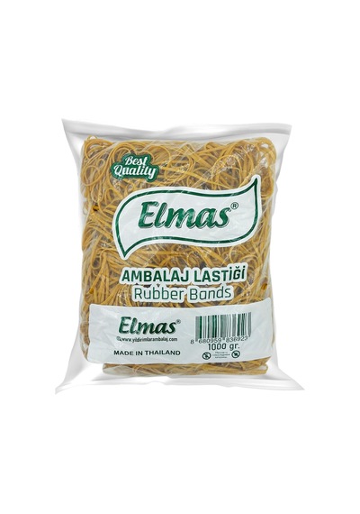 180 X 3 Mm Elmas Ambalaj Lastiği 30 Paket X 1000 Gram Koli