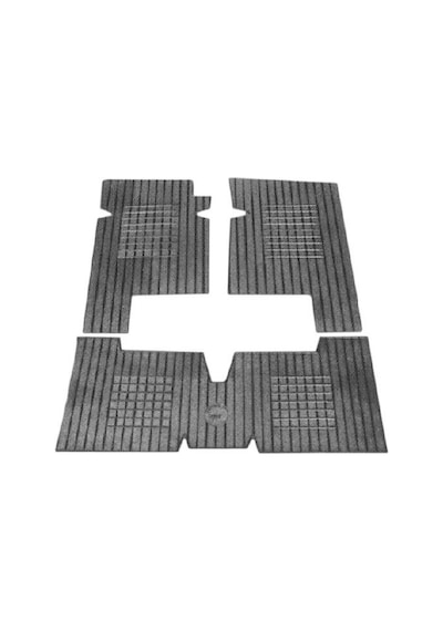 Dekoratif Kauçuk Paspas Renault R9 R11 Siyah Rbr-11