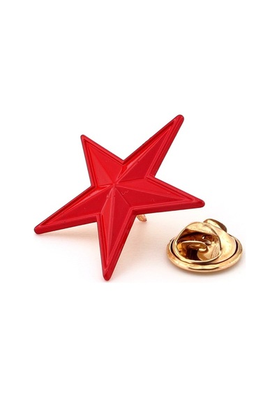 Kizil Yıldız Kırmızı Kizil Ordu Metal Pin Rozet İğne Rz013